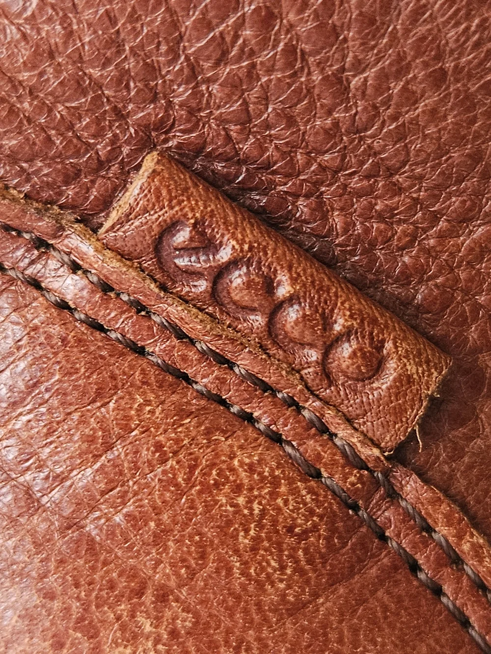 ECCO Soft 7 Cognac Brown Leather Zip Ankle Booties Size 40 / US 9 - Picture 3 of 16